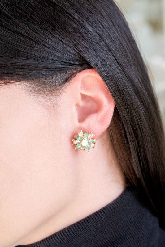 Amaryllis Stud Earrings