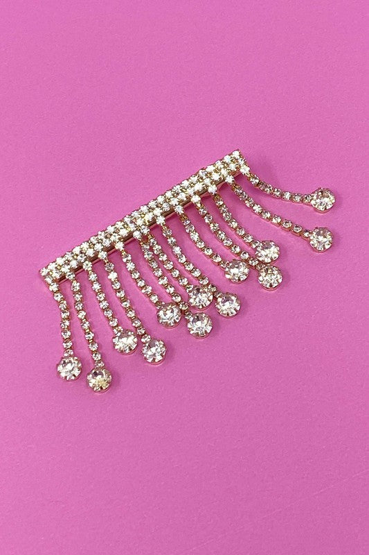 Sparkling Cascade Hair Clip