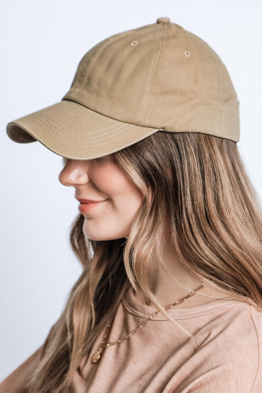 VINTAGE BASIC WASHED CAP