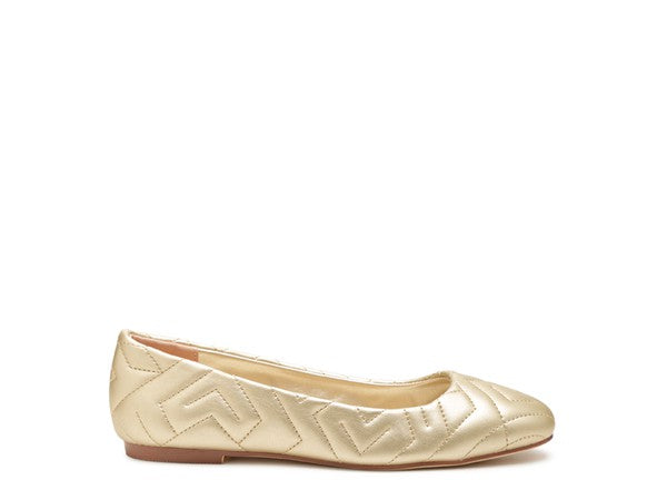 Janice Quilted Ballerina Flats