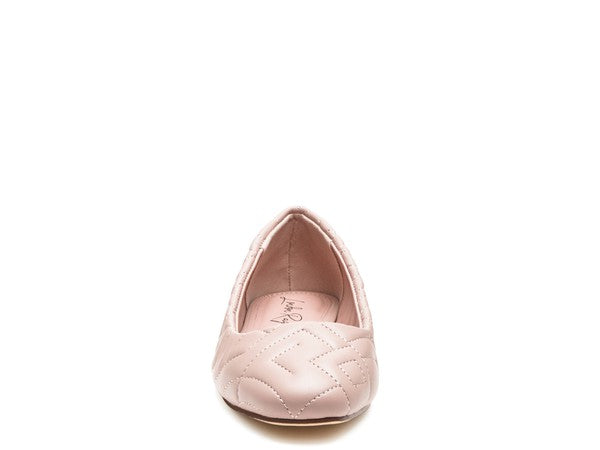 Janice Quilted Ballerina Flats