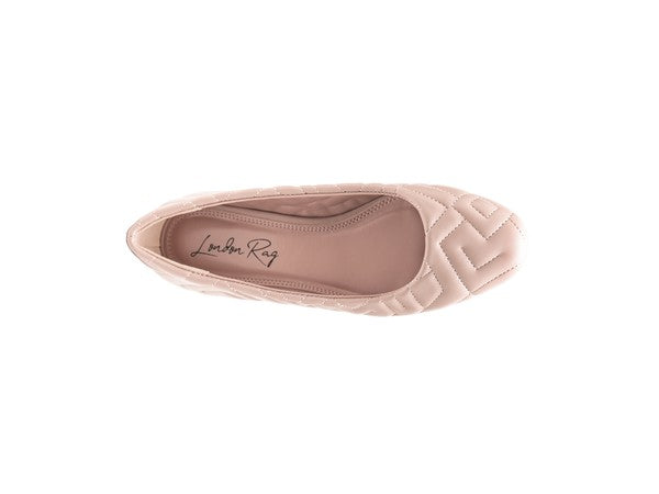 Janice Quilted Ballerina Flats