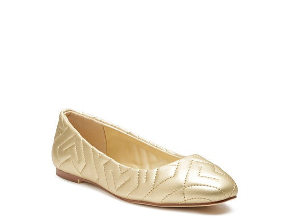 Janice Quilted Ballerina Flats