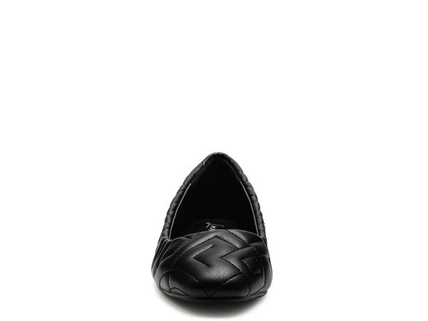 Janice Quilted Ballerina Flats