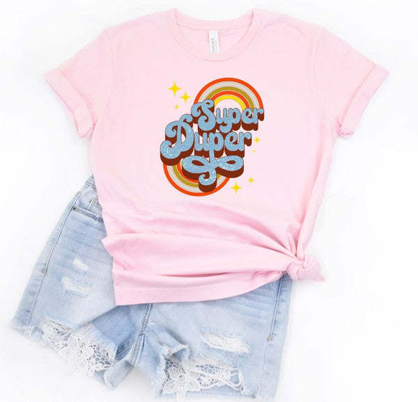 Super Duper Retro Graphic Tee