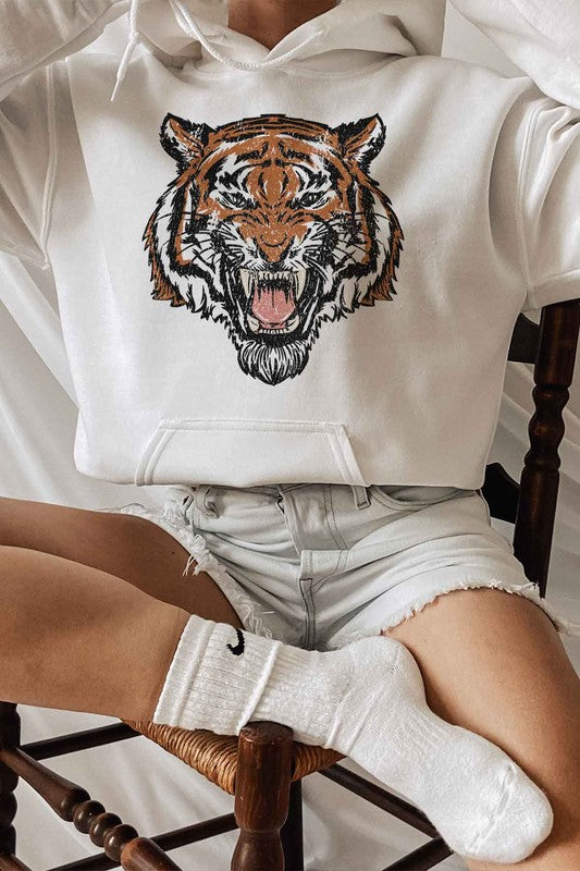 TIGER GRAPHIC HOODIE