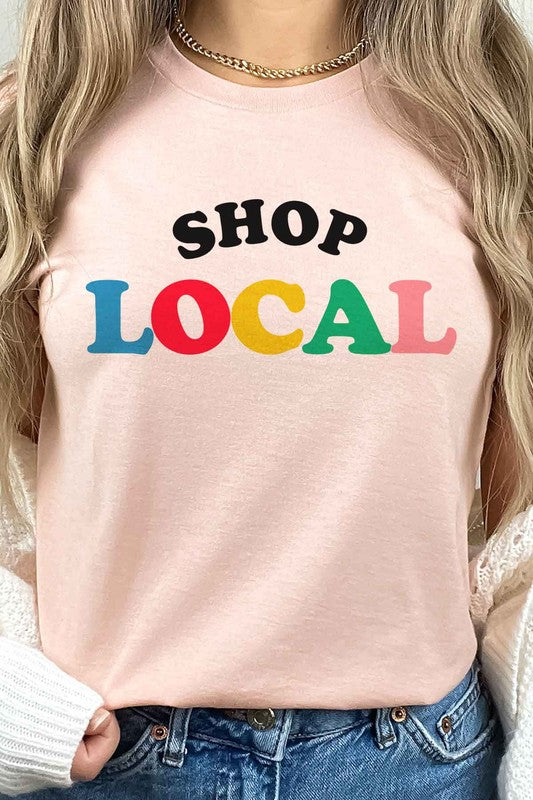 SHOP LOCAL TEE PLUS SIZE