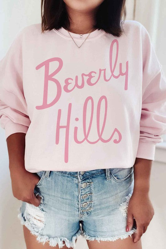 BEVERLY HILLS SWEATSHIRT PLUS SIZE