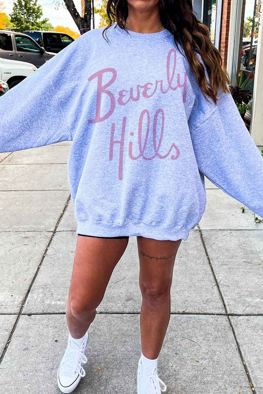 BEVERLY HILLS SWEATSHIRT PLUS SIZE