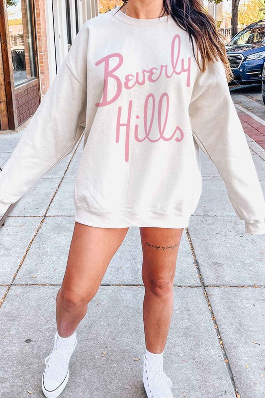 BEVERLY HILLS SWEATSHIRT PLUS SIZE