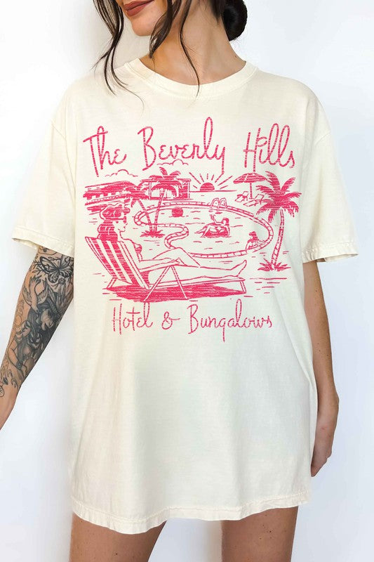 BEVERLY HILLS OVERSIZED TEE