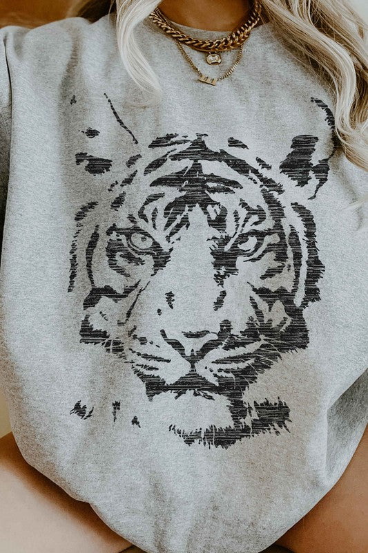 TIGER OVERSIZED SWEATSHIRT