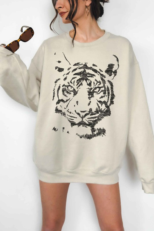 TIGER OVERSIZED SWEATSHIRT