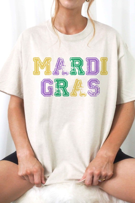 MARDI GRAS GRAPHIC TEE