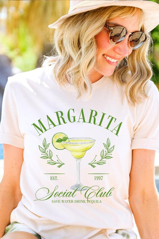 Margarita Social Club Cocktail Graphic T Shirts