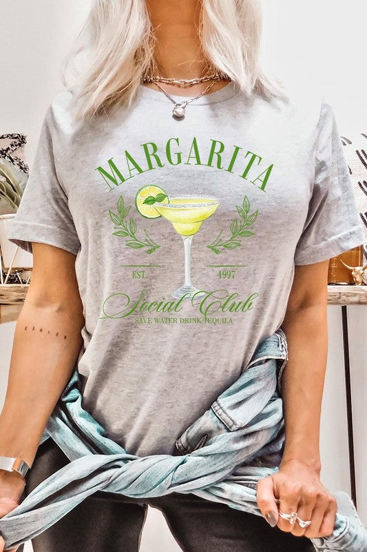 Margarita Social Club Cocktail Graphic T Shirts