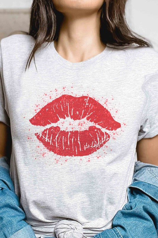 VALENTINE KISS Graphic T-Shirt