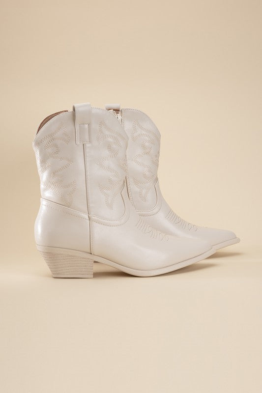 WILLA-1 Western Booties