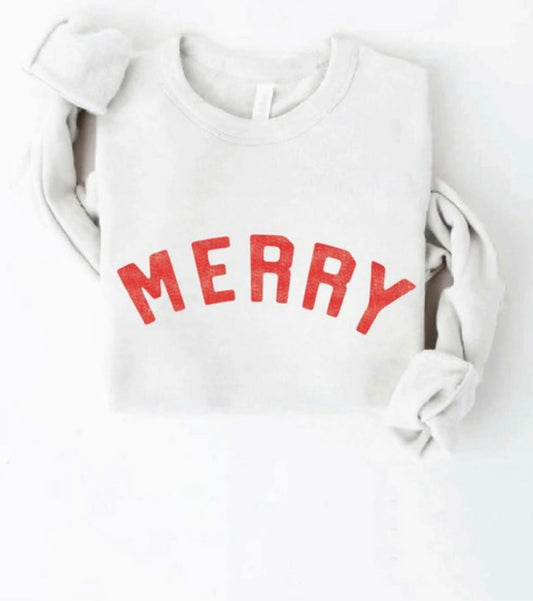 Vintage Merry Sweatshirt