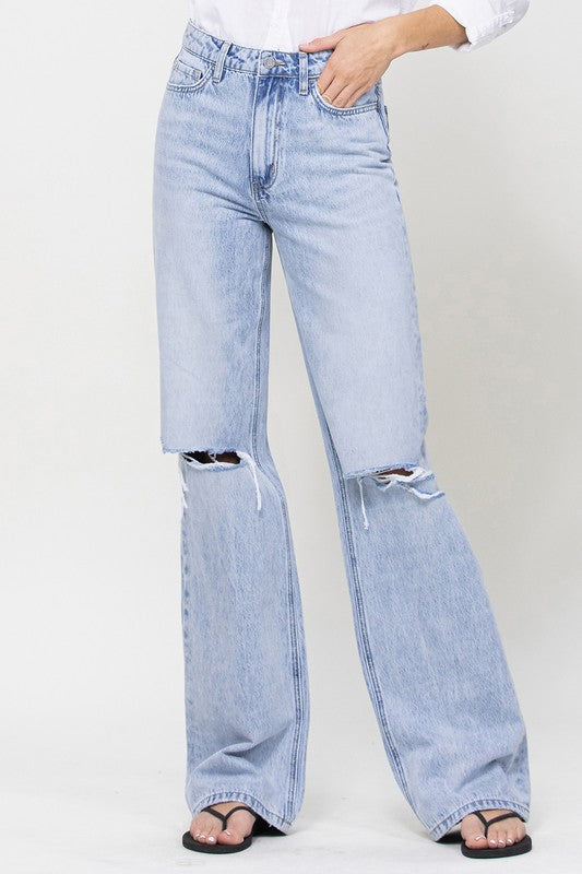 90S Vintage Flare Jeans