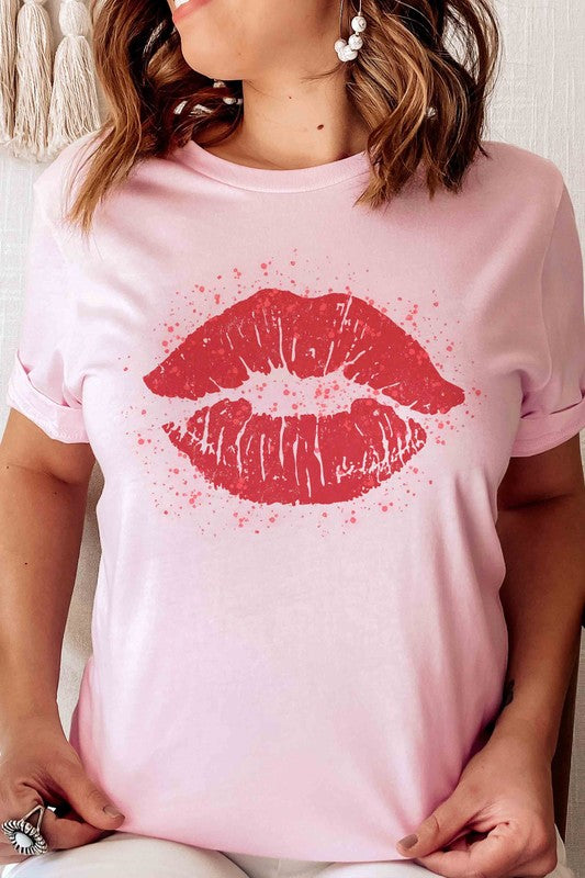 VALENTINE KISS Graphic T-Shirt